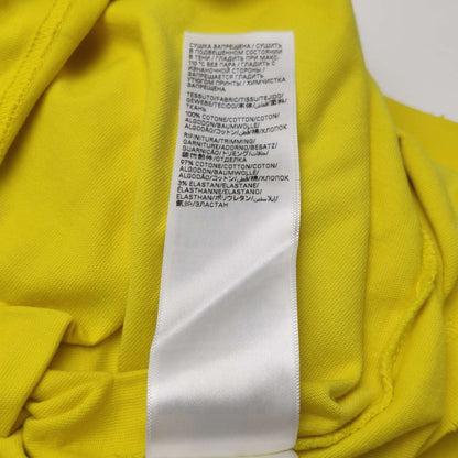 Balenciaga Yellow Flame Logo T-Shirt L