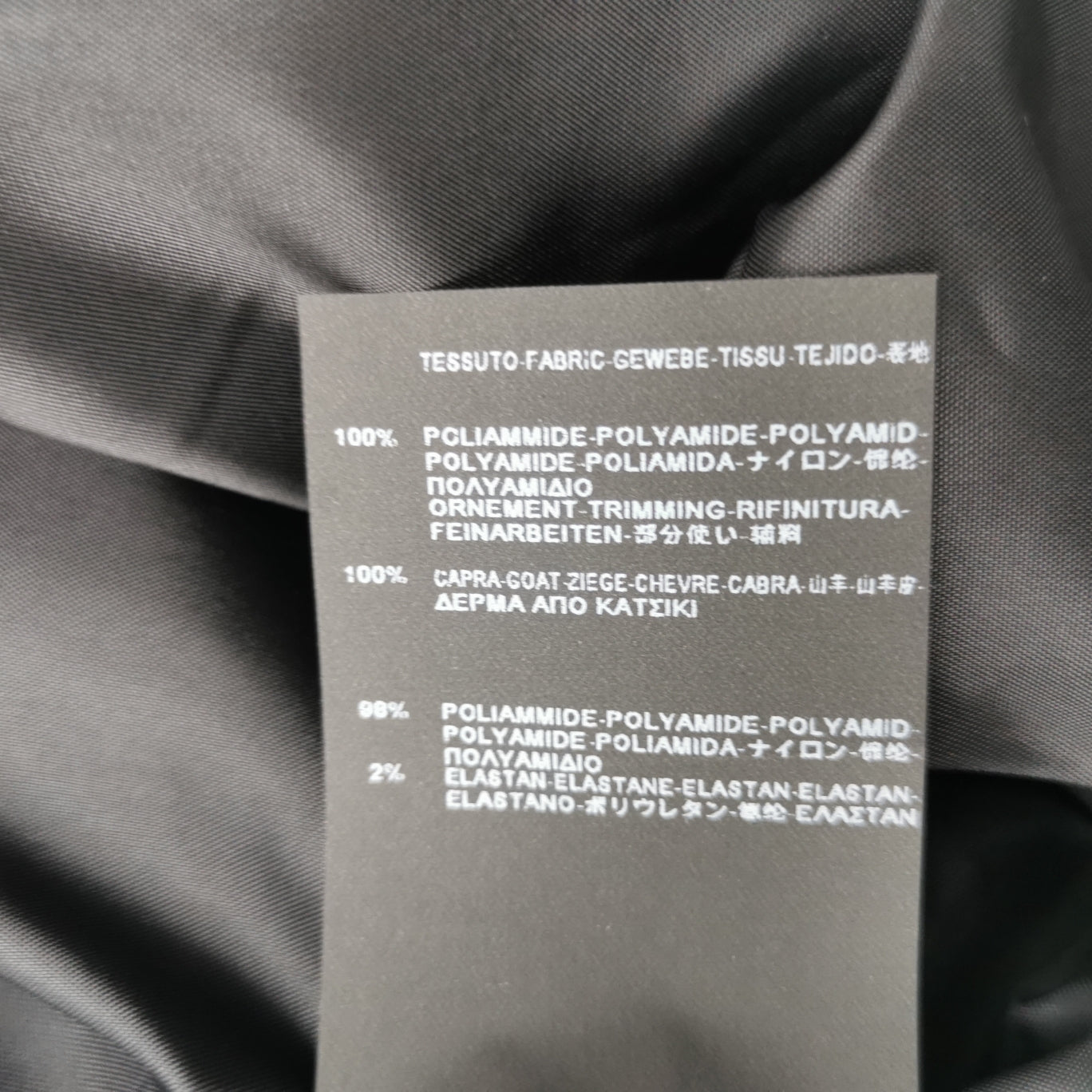 Saint Laurent Studded Black Down Jacket M