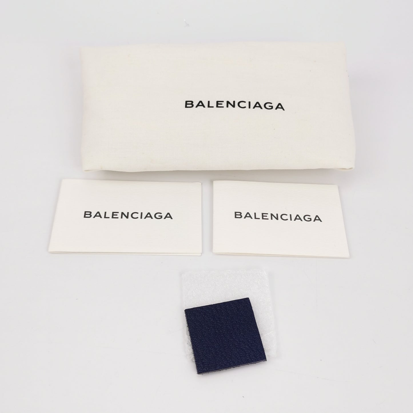 Balenciaga Classic City Lambskin Clutch with Rivets