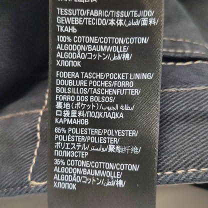 Balenciaga Black Cotton Buttoned Denim Pants Size 30