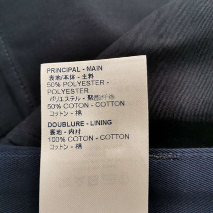 Louis Vuitton Navy Cotton Solid Shorts XS