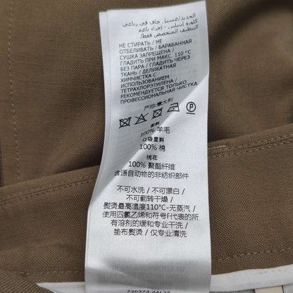 Like- Gucci Wool Solid Beige Trousers XS