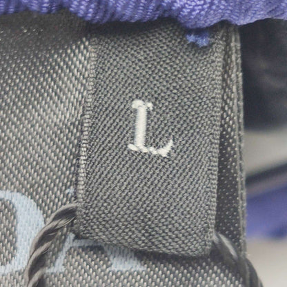 Prada Silk Contrast Stripe Logo Pants (L)