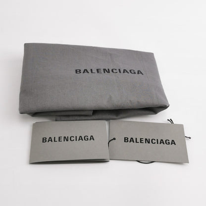Balenciaga White Logo Zip Pouch