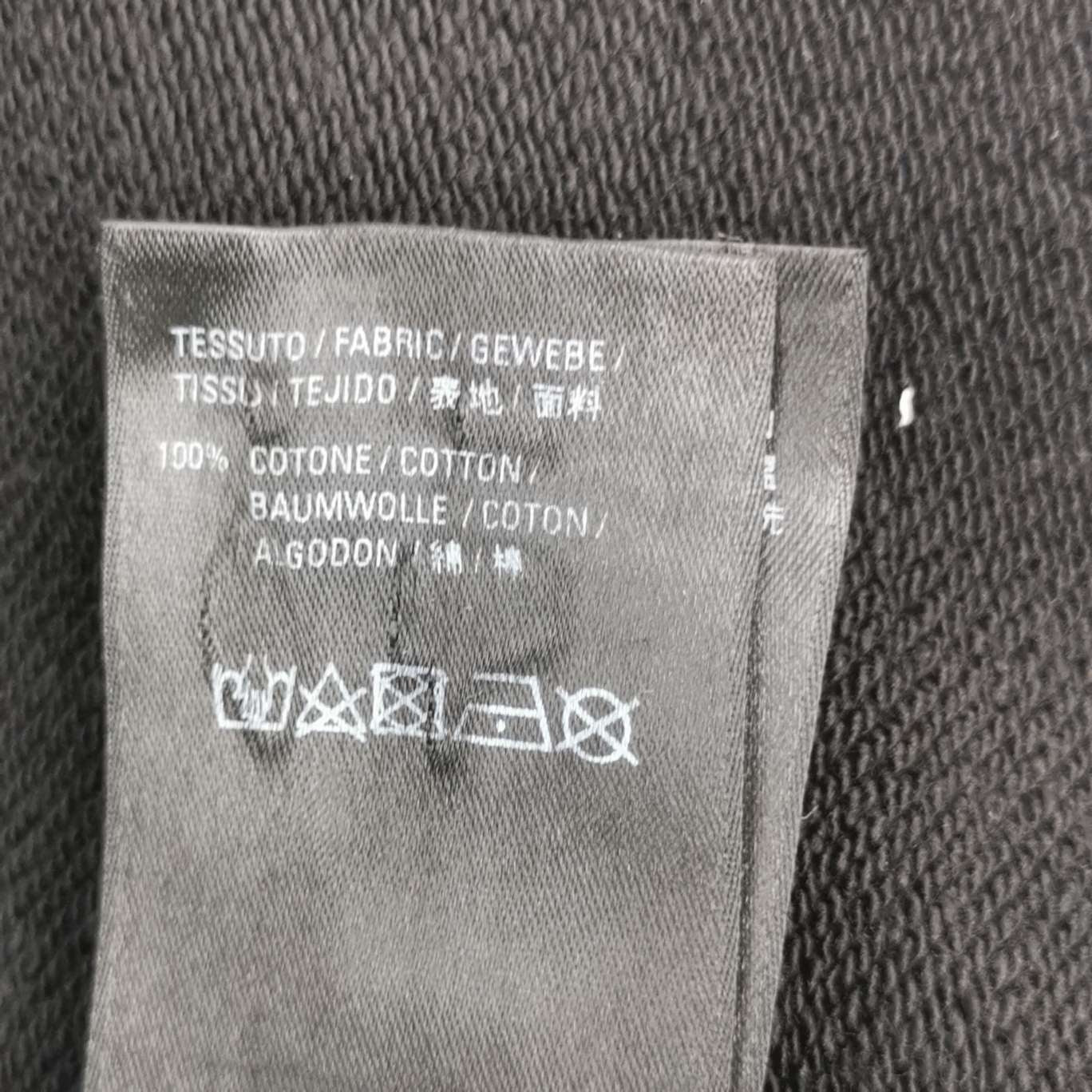 Balenciaga Black 'CREW' Logo Hoodie