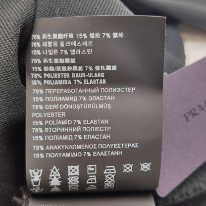 Prada Colorblock Collared Short-Sleeve T-Shirt L