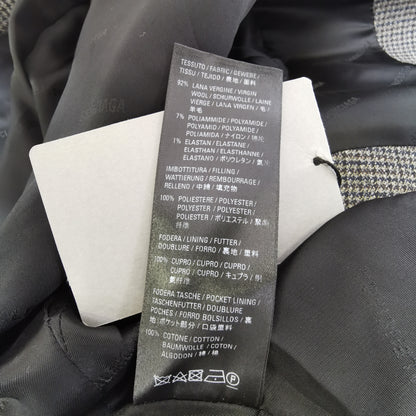 Balenciaga Wool Blend Lapel Long-Sleeve Coat 46