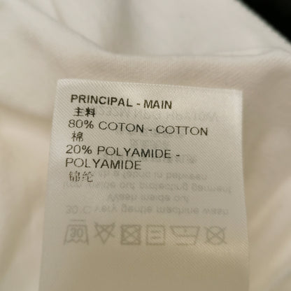 Louis Vuitton White Short-Sleeve Patch T-Shirt