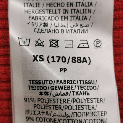 Gucci x Adidas Red Cotton Logo Crew Neck T-shirt XS