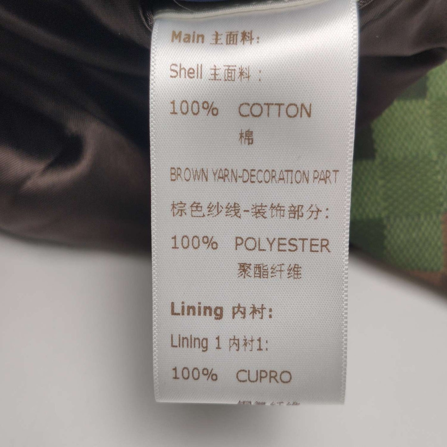 Louis Vuitton Damier Contrast Collar Jacket Size 48