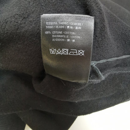 Balenciaga S Black Logo Cotton Hoodie