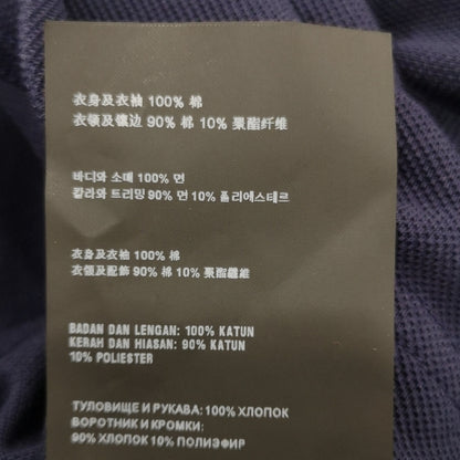 Prada S Size Navy Red Accent Polo Shirt