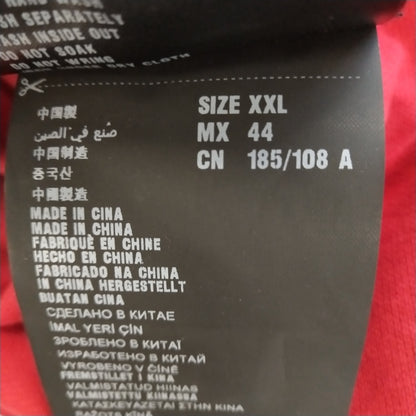 Prada Red Color-Block Collar Polo Shirt XXL