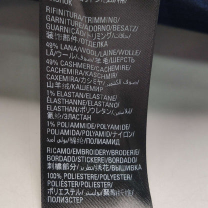 Balenciaga S Size V-Neck Ribbed Sweater