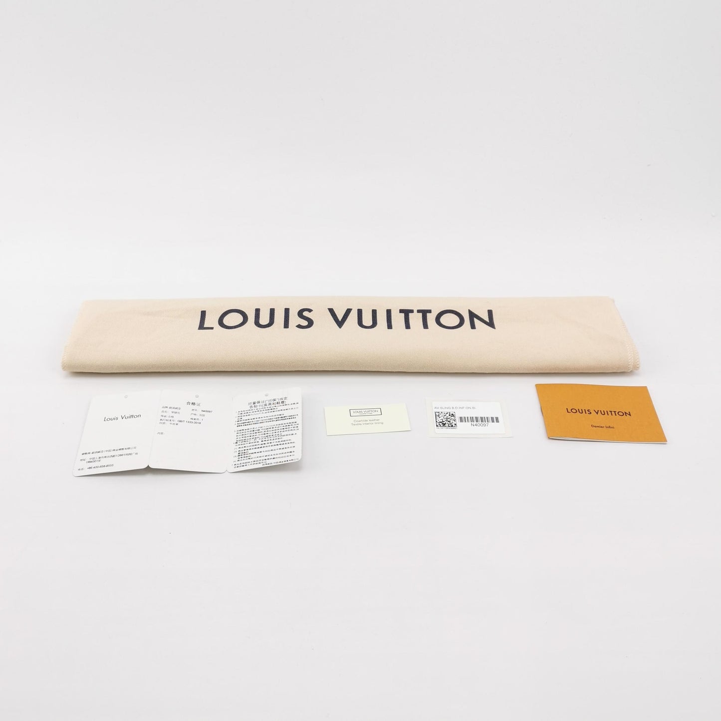 Louis Vuitton Avenue Damier Graphite Chest Bag