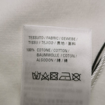 Balenciaga S Cotton Letter Print Crew Neck T-Shirt