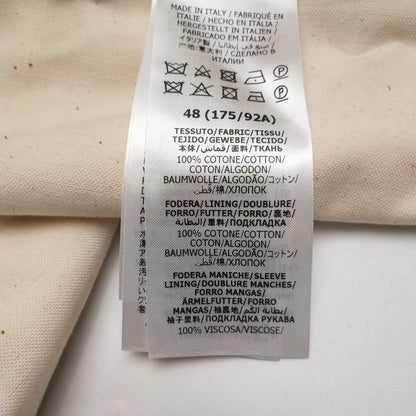 Gucci Blue Apple Print GG Logo Collared Jacket