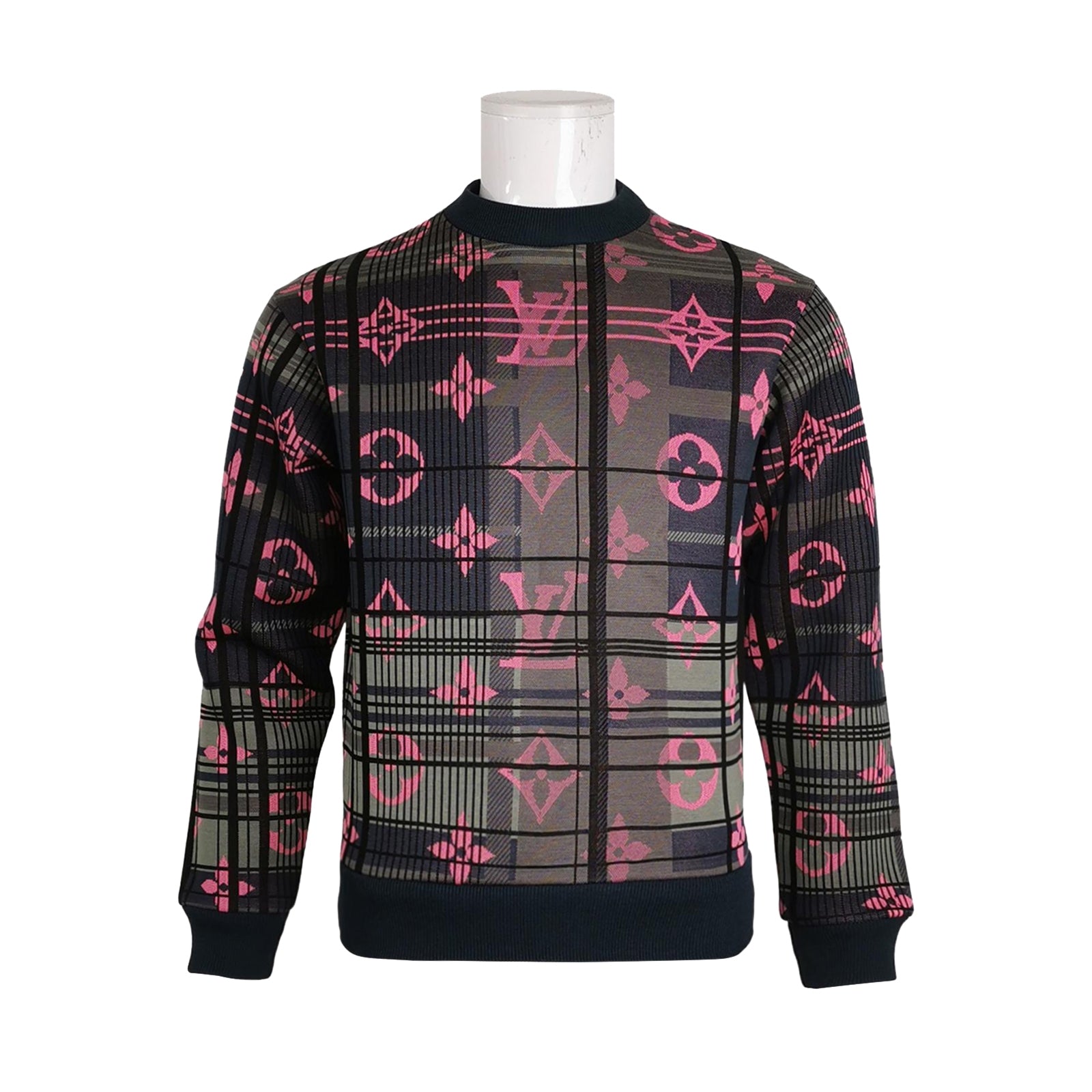 Louis Vuitton XS Monogram Crewneck Long-Sleeve Sweatshirt