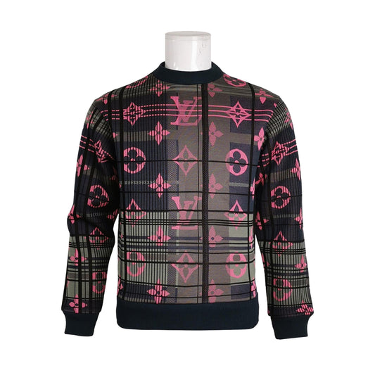 Louis Vuitton XS Monogram Crewneck Long-Sleeve Sweatshirt