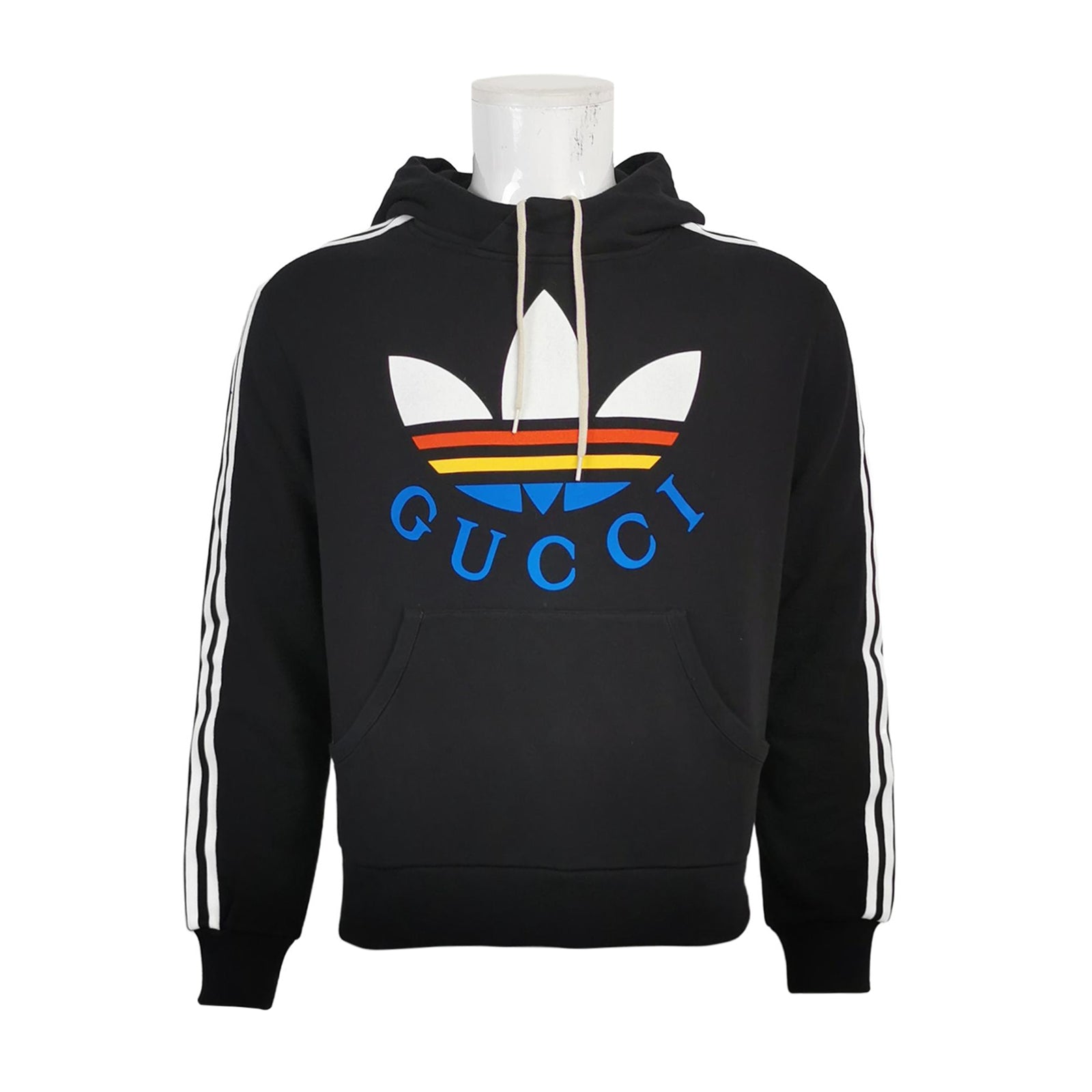 Gucci x Adidas Collaboration Logo Hoodie S