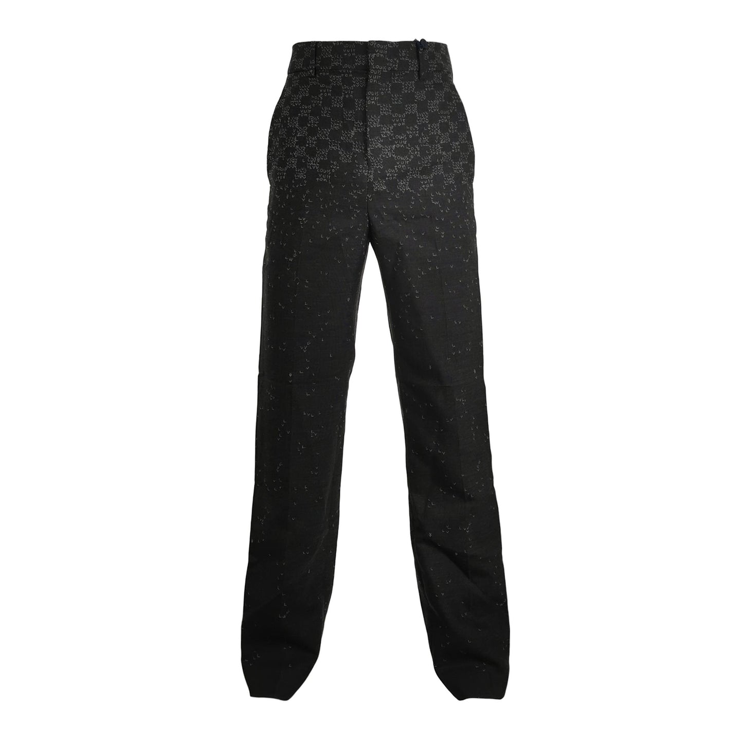 Louis Vuitton S Size Wool Patterned Pants
