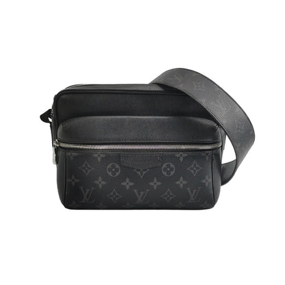 Louis Vuitton Outdoor Leather Zip Reporter Crossbody