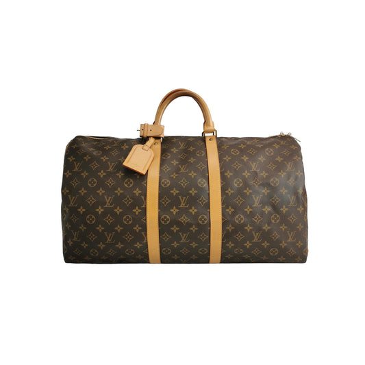 Louis Vuitton Vintage Keepall 55 Monogram Duffle Bag