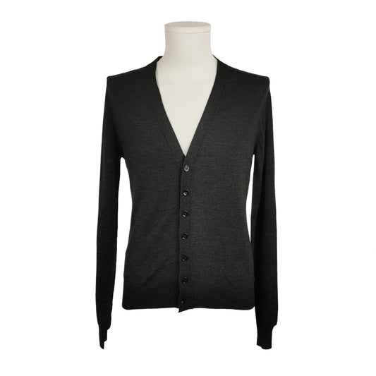 Balenciaga S V-Neck Single-Breasted Cardigan