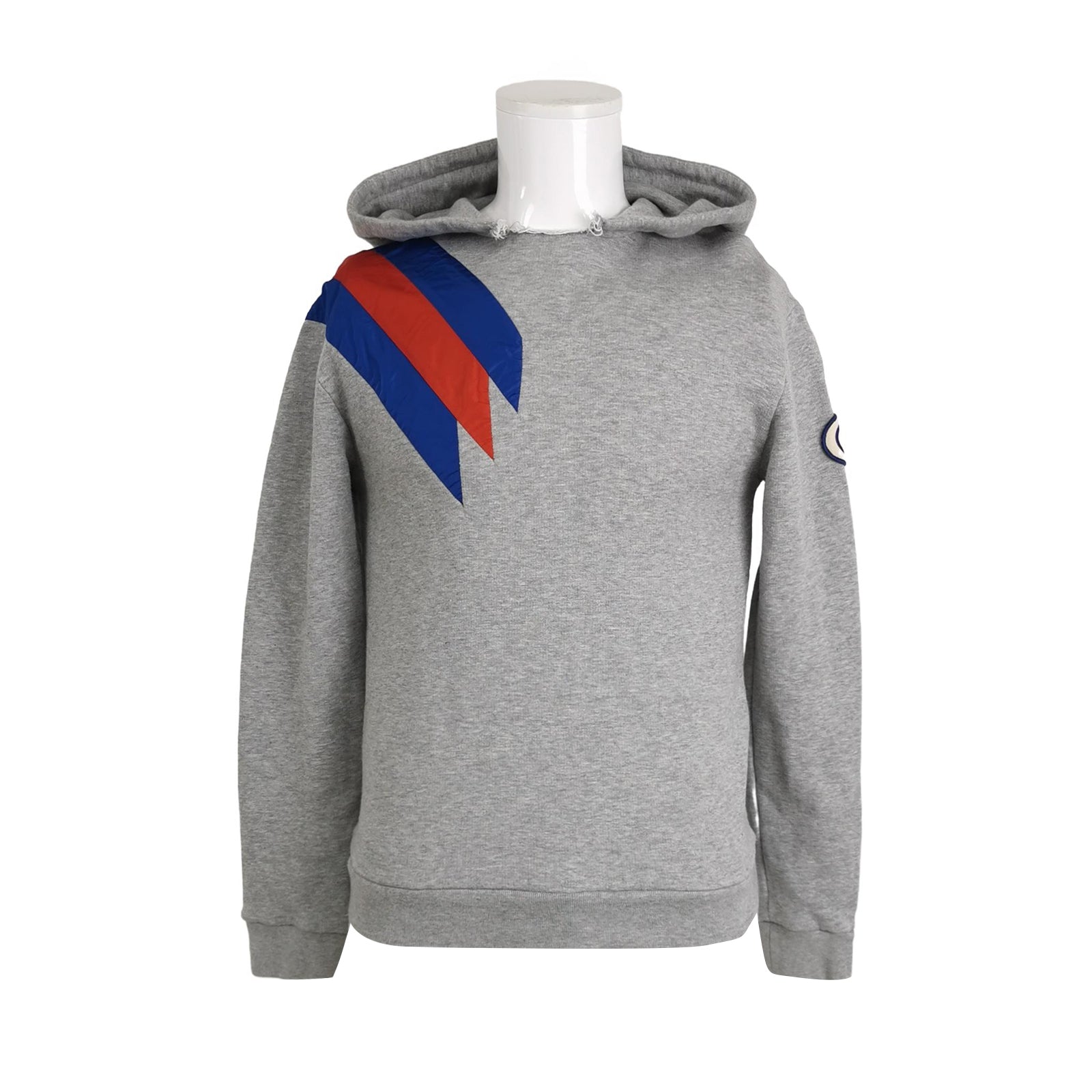 Gucci Gray Cotton Hoodie with Double G Logo