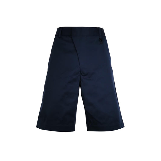 Louis Vuitton Navy Cotton Solid Shorts XS