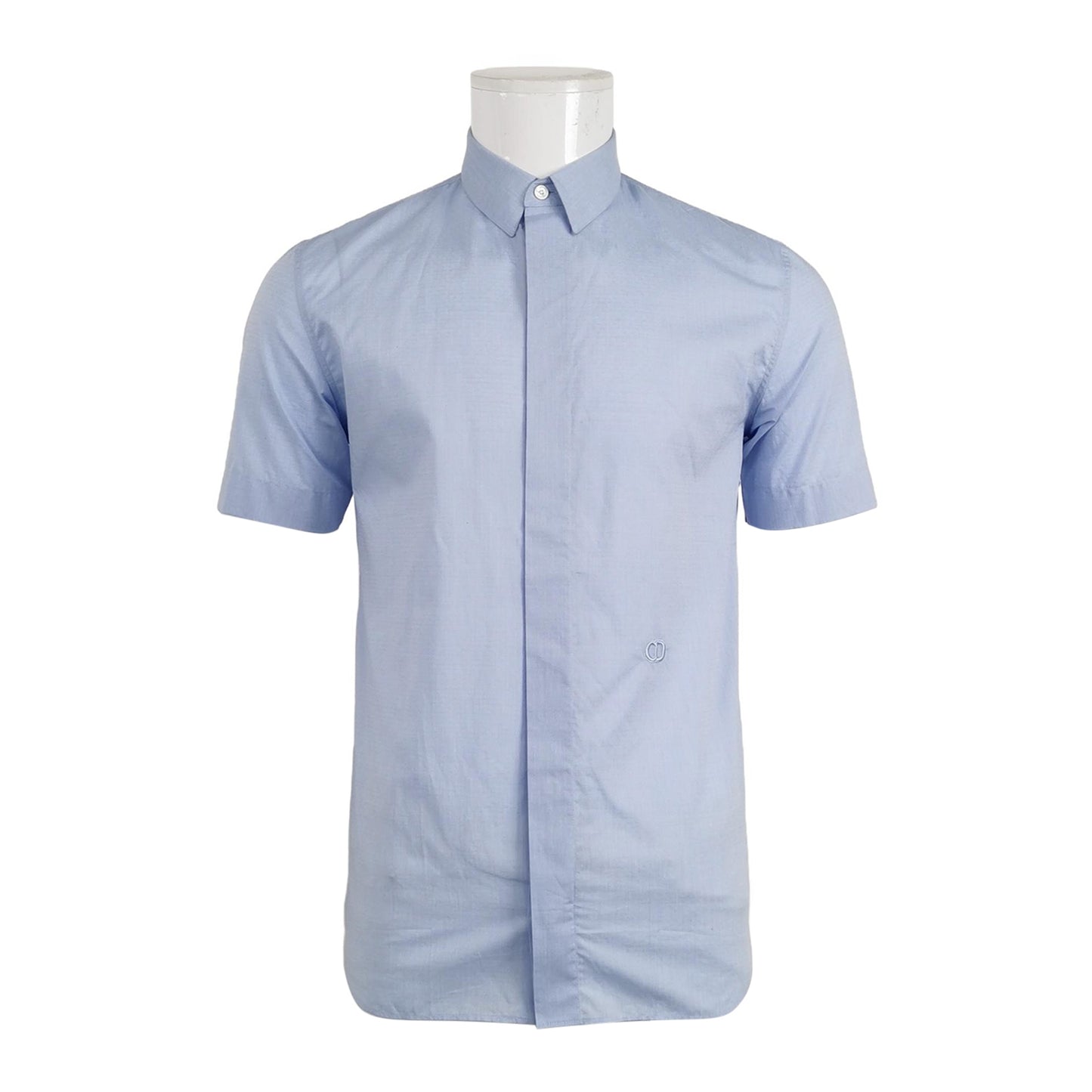 Dior CD Logo Embroidered Short-Sleeve Shirt S