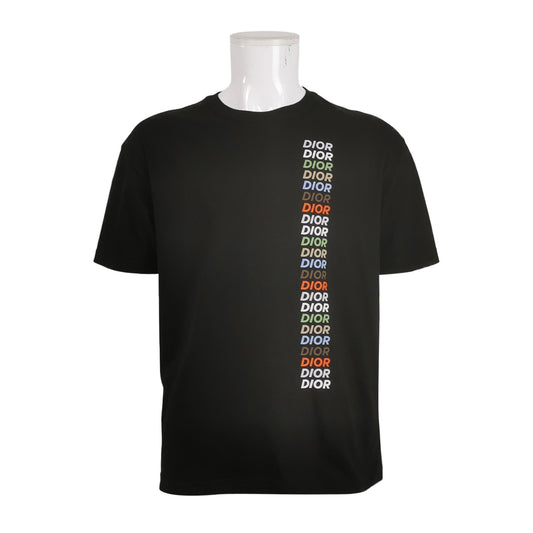 Dior Colorblock Logo Crew Neck Short Sleeve T-Shirt S