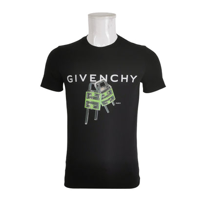 Givenchy XS Cotton Logo Crew Neck T-Shirt