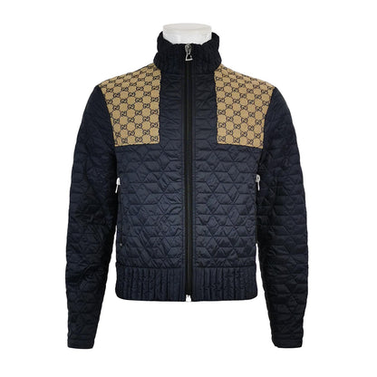Gucci GG Monogram Color-Block Padded Jacket M