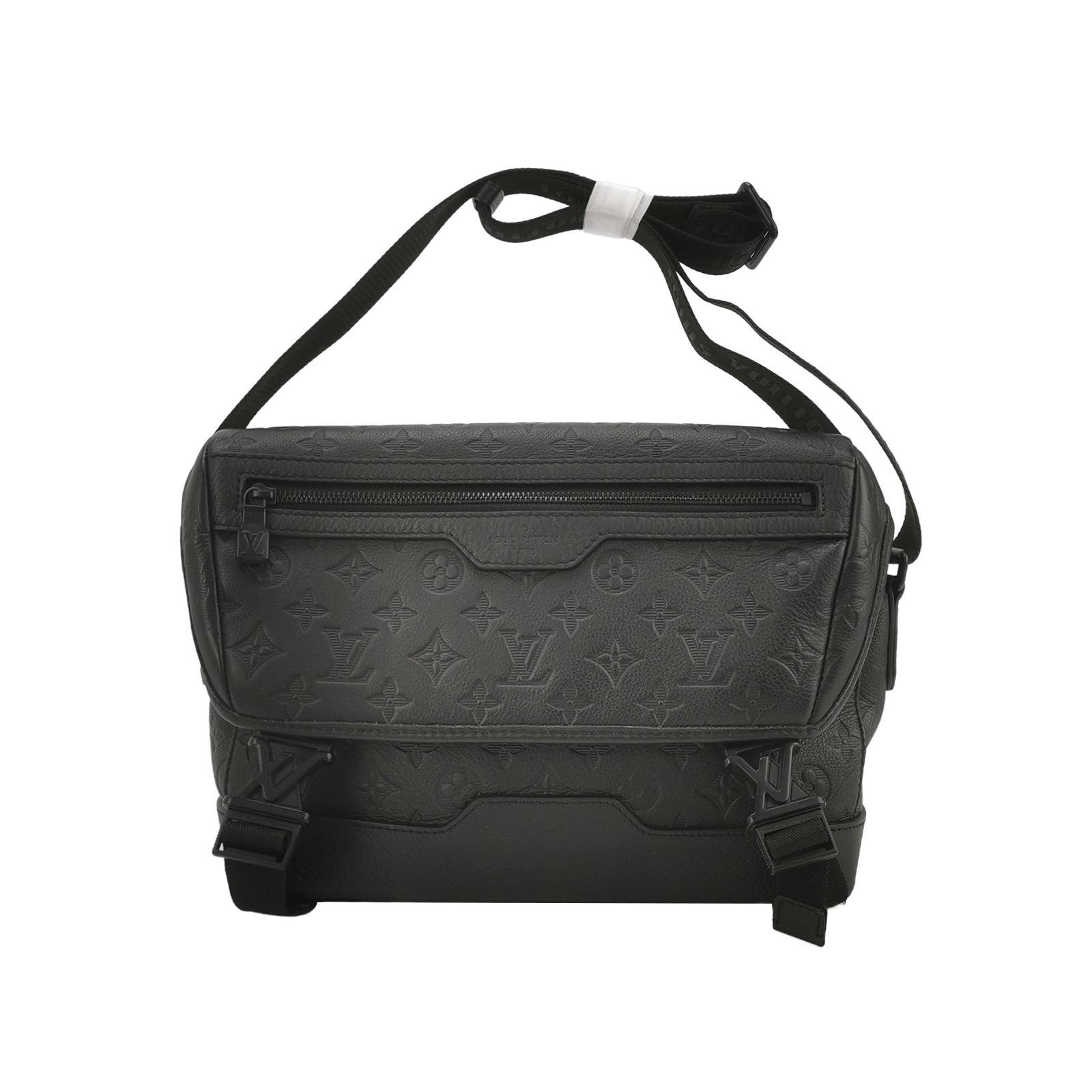 Louis Vuitton Porte Documents Voyage Leather Crossbody Bag