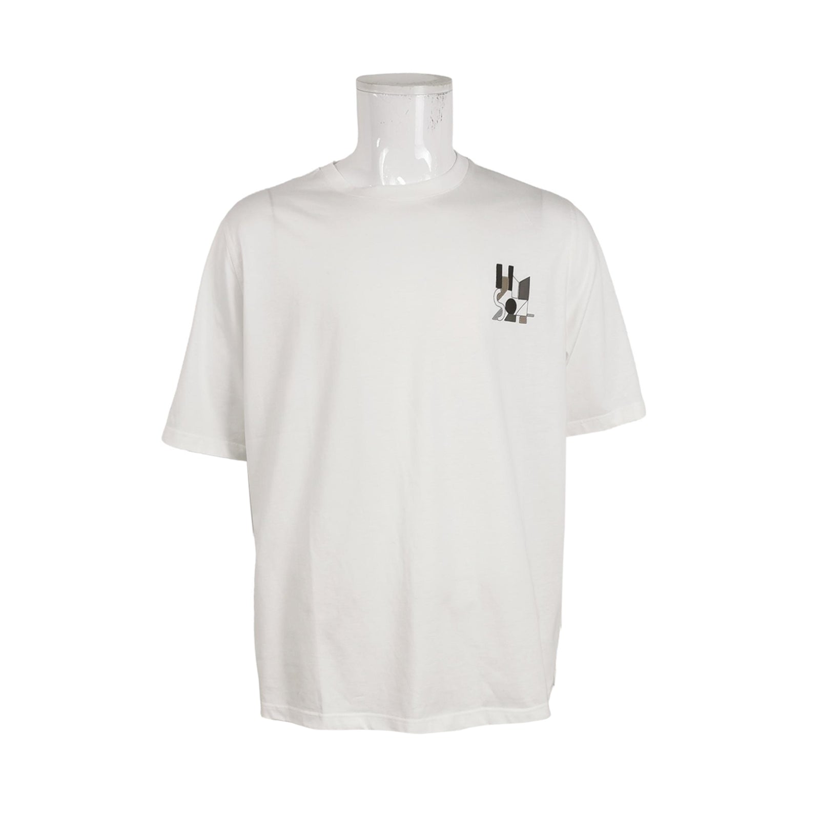 Hermes XL Cotton Graphic Crew Neck T-Shirt