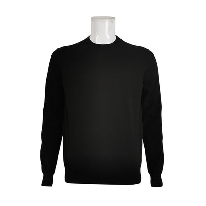 Prada Cotton Solid Round Neck Sweater L