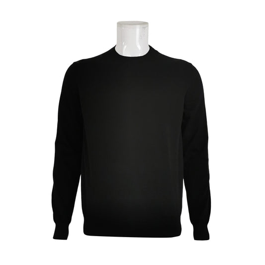 Prada Cotton Solid Round Neck Sweater L