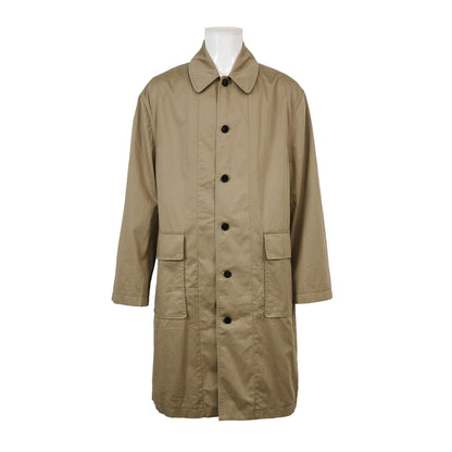 Balenciaga XS Cotton Solid Long-Sleeve Trench Coat