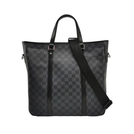 Louis Vuitton Tadao Damier Graphite Briefcase Crossbody
