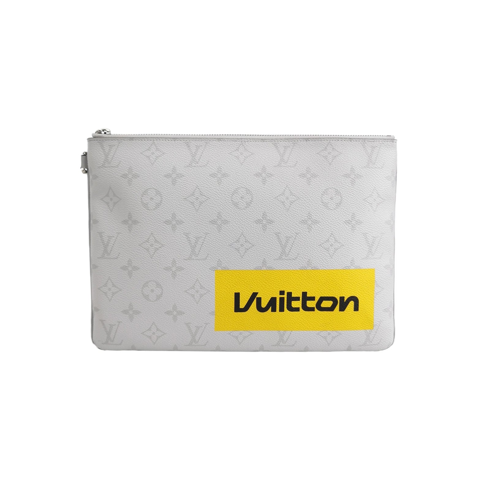 Louis Vuitton Pochette Voyage Gray Monogram Clutch