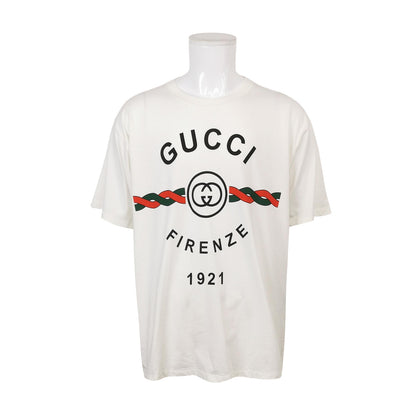 Gucci Firenze 1921 Print Crew Neck T-Shirt XL