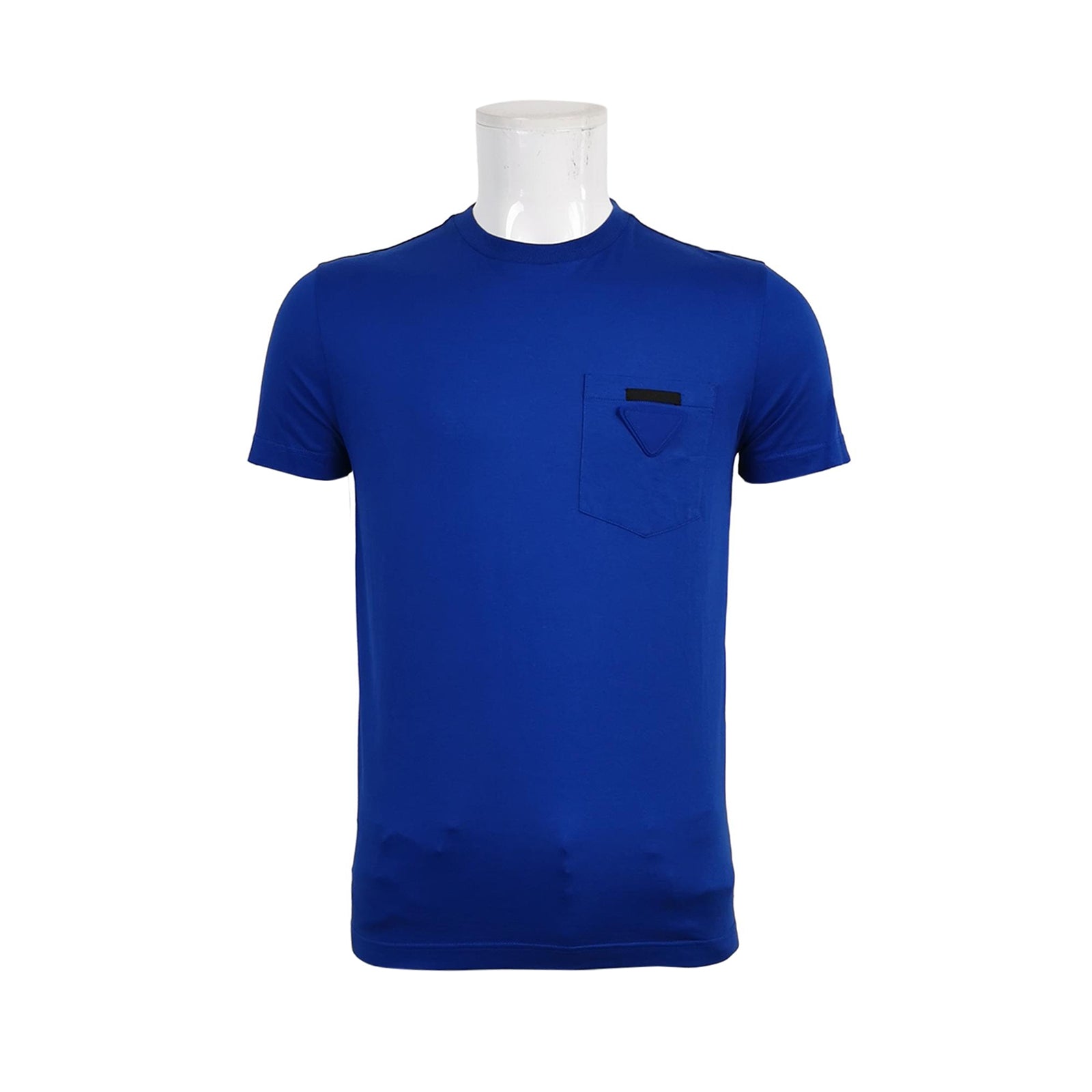 Prada Blue Short-Sleeve Pocket T-Shirt S