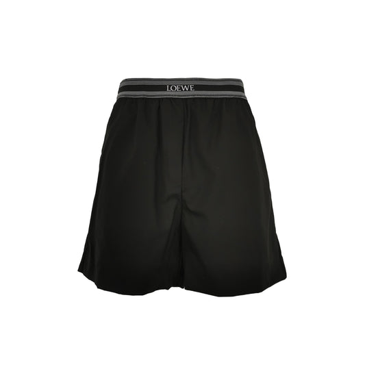 Loewe S Size Wool Logo Shorts