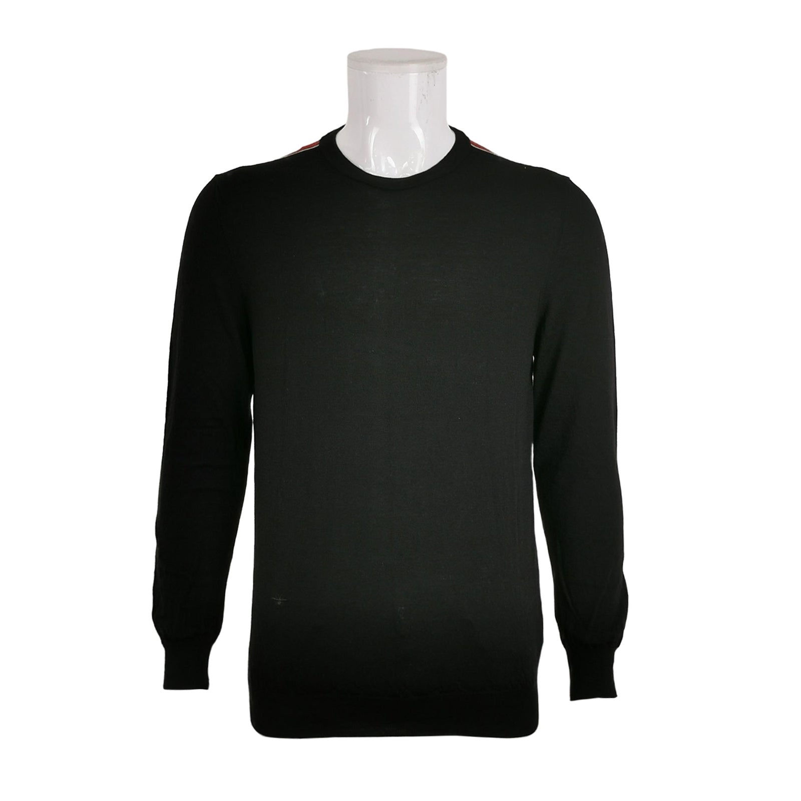 Dior Wool Color-Block Striped Crewneck Sweater L