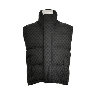 Balenciaga BB Monogram Cotton Puffer Vest XS