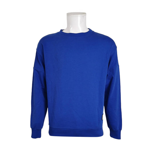 Lanvin XS Cotton Logo Crewneck Long-Sleeve Sweatshirt