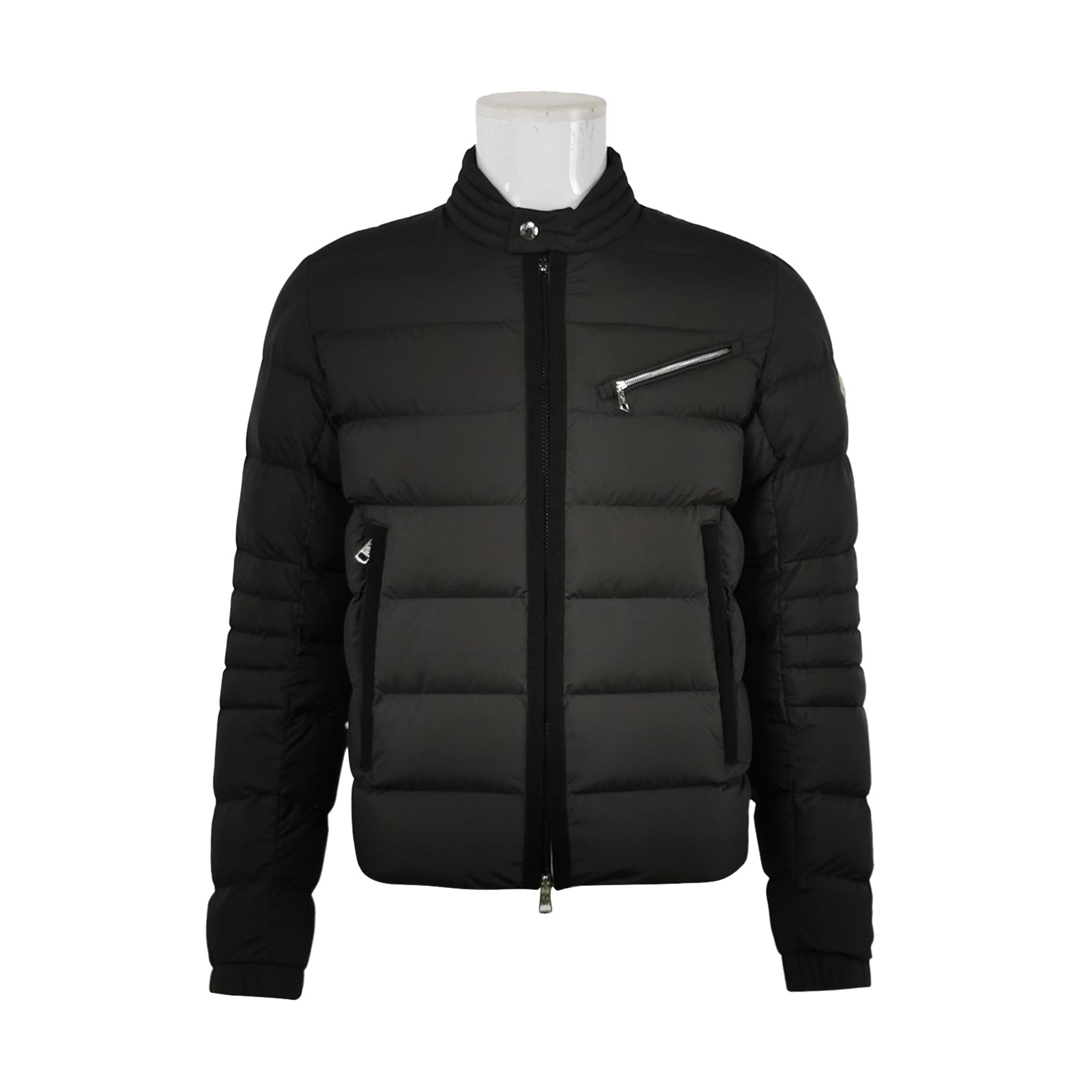 Moncler Black Puffer Jacket M Size