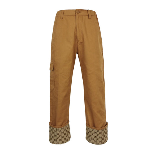 Gucci Cotton Double G Cargo Pants S/46