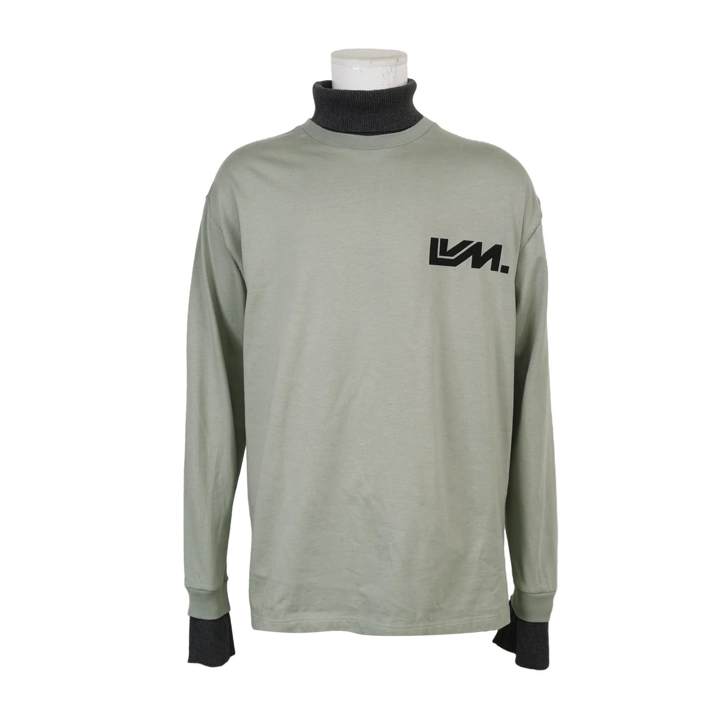 Louis Vuitton Cotton Logo Turtleneck Top XXL